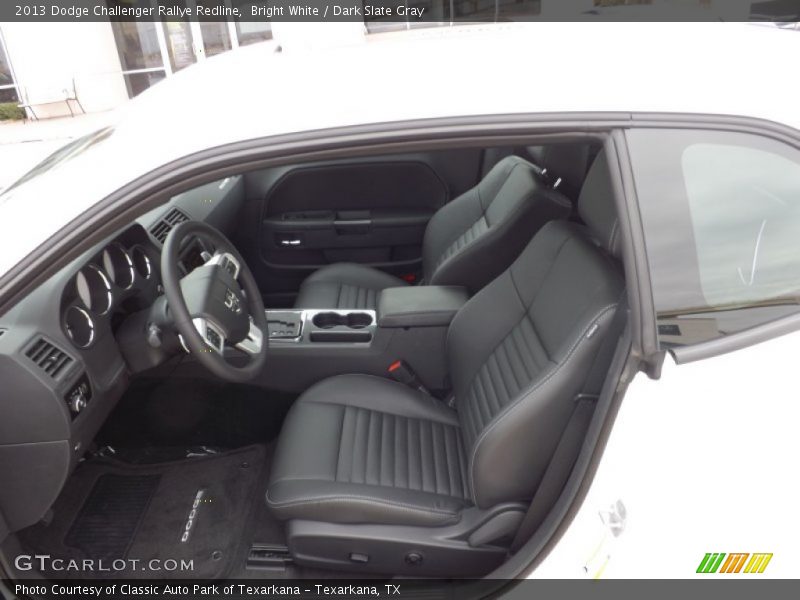 Front Seat of 2013 Challenger Rallye Redline