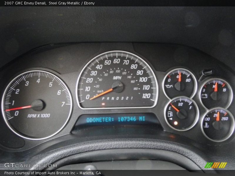Steel Gray Metallic / Ebony 2007 GMC Envoy Denali