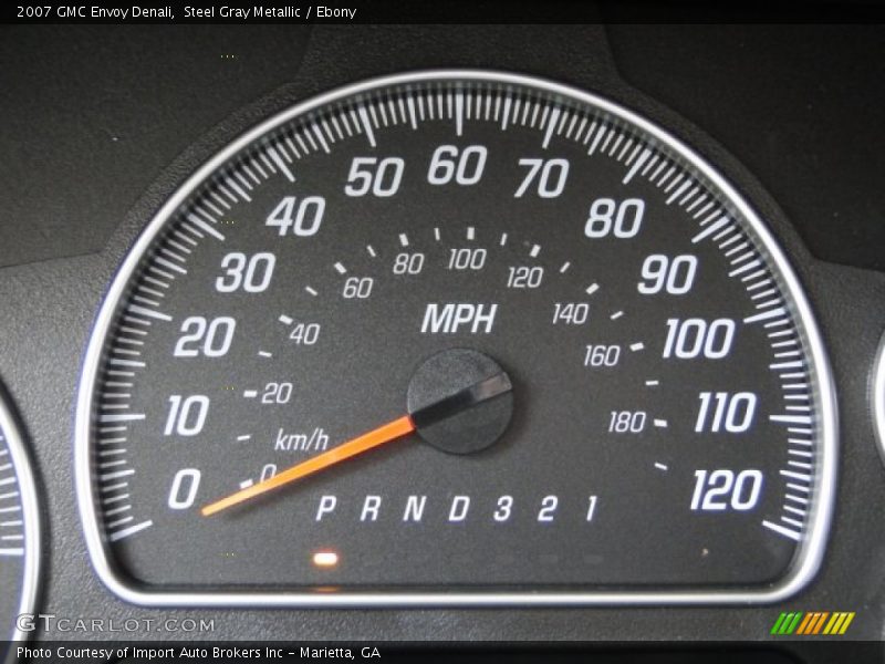 Steel Gray Metallic / Ebony 2007 GMC Envoy Denali
