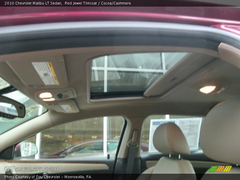 Red Jewel Tintcoat / Cocoa/Cashmere 2010 Chevrolet Malibu LT Sedan