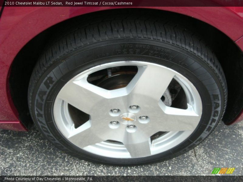 Red Jewel Tintcoat / Cocoa/Cashmere 2010 Chevrolet Malibu LT Sedan