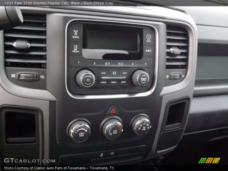 Controls of 2013 1500 Express Regular Cab