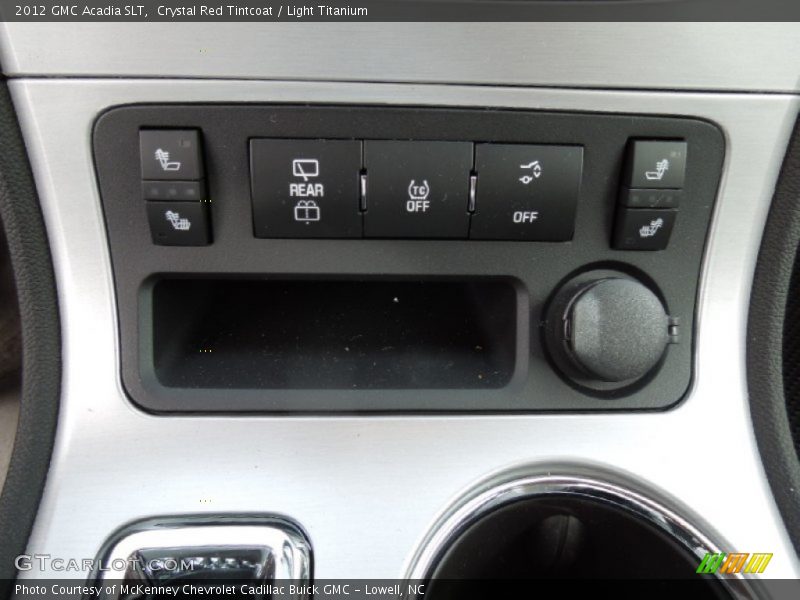 Crystal Red Tintcoat / Light Titanium 2012 GMC Acadia SLT