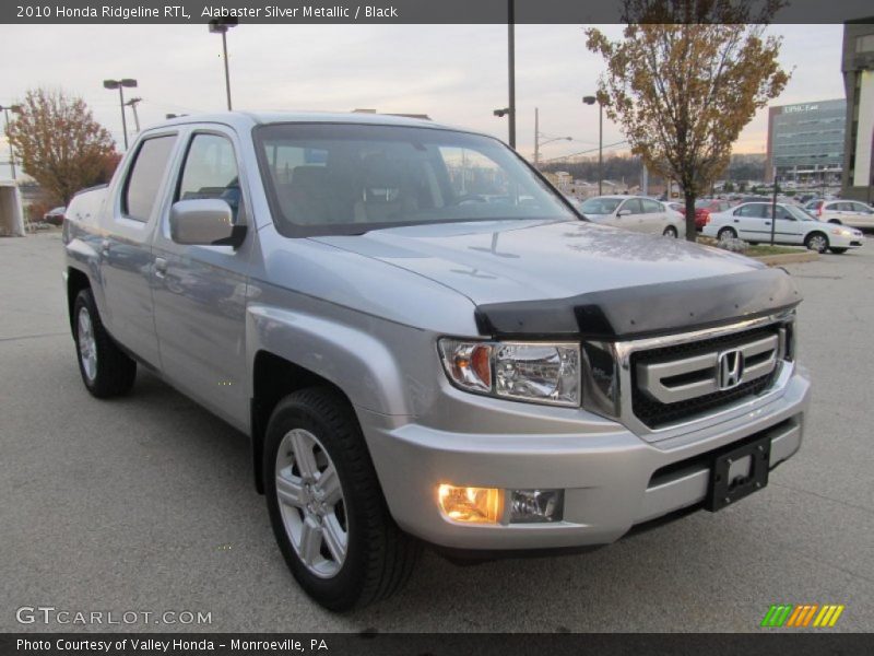 Alabaster Silver Metallic / Black 2010 Honda Ridgeline RTL