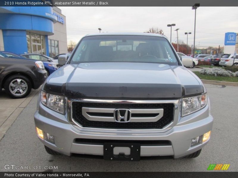 Alabaster Silver Metallic / Black 2010 Honda Ridgeline RTL