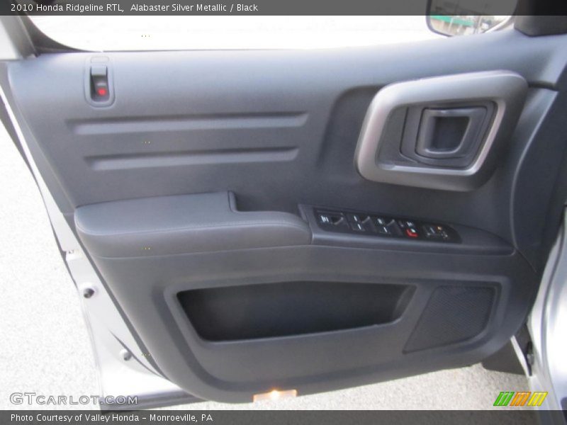 Alabaster Silver Metallic / Black 2010 Honda Ridgeline RTL