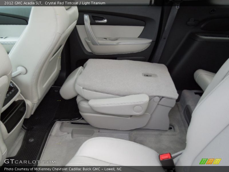 Crystal Red Tintcoat / Light Titanium 2012 GMC Acadia SLT