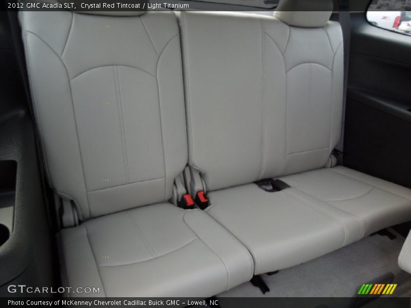 Crystal Red Tintcoat / Light Titanium 2012 GMC Acadia SLT