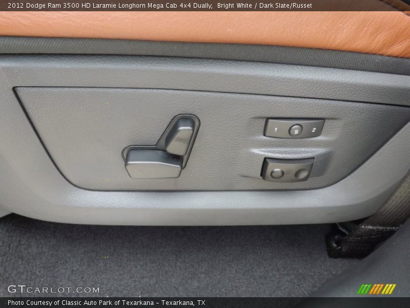 Controls of 2012 Ram 3500 HD Laramie Longhorn Mega Cab 4x4 Dually