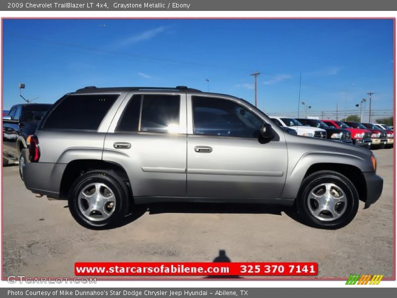 Graystone Metallic / Ebony 2009 Chevrolet TrailBlazer LT 4x4