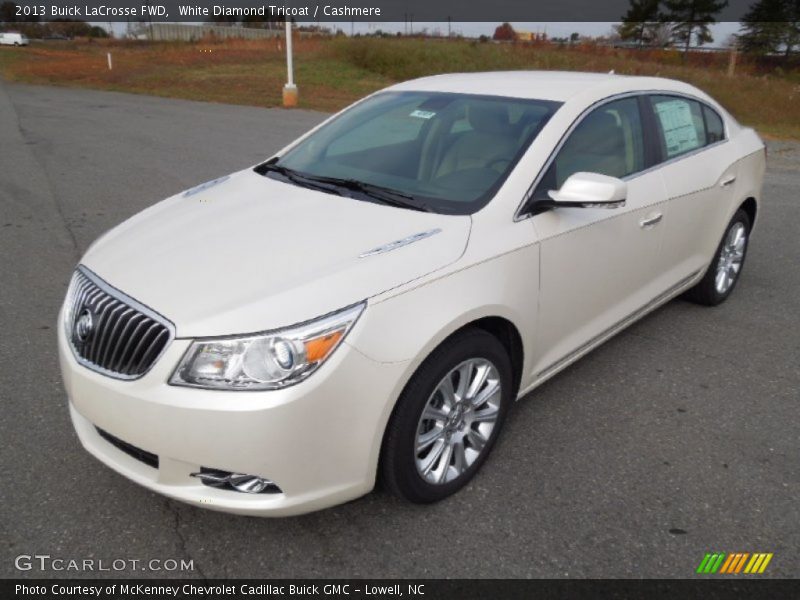 White Diamond Tricoat / Cashmere 2013 Buick LaCrosse FWD