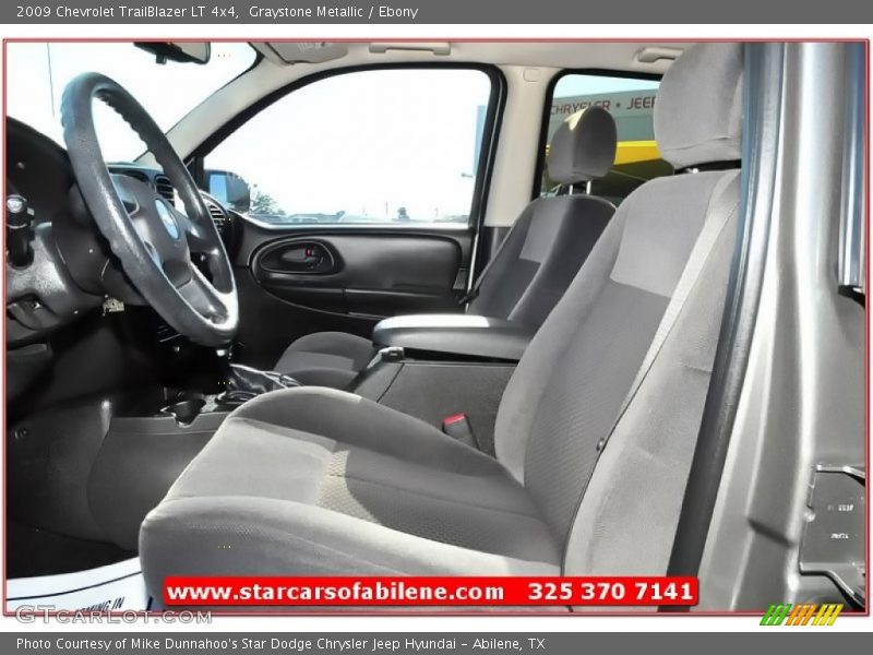 Graystone Metallic / Ebony 2009 Chevrolet TrailBlazer LT 4x4
