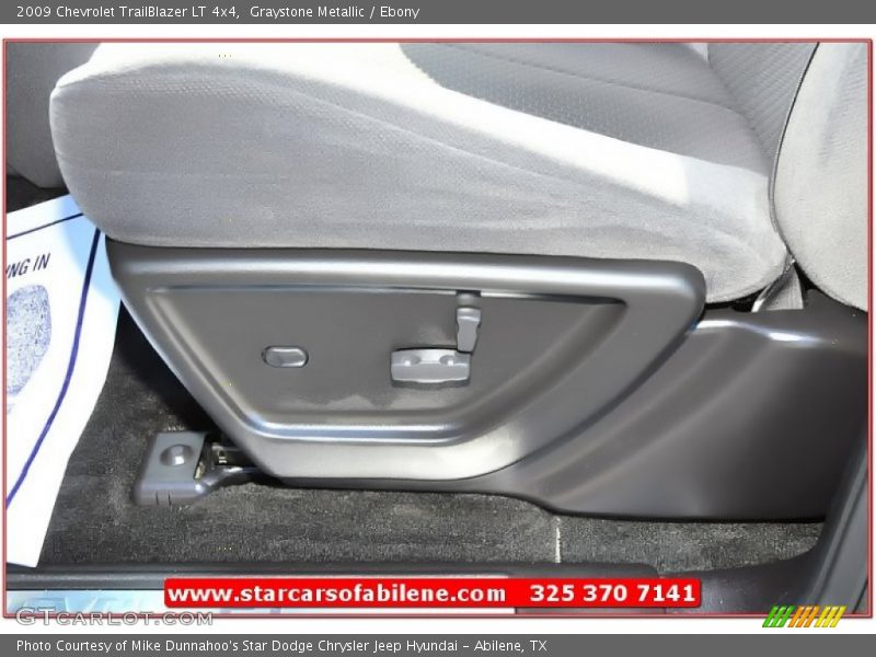 Graystone Metallic / Ebony 2009 Chevrolet TrailBlazer LT 4x4