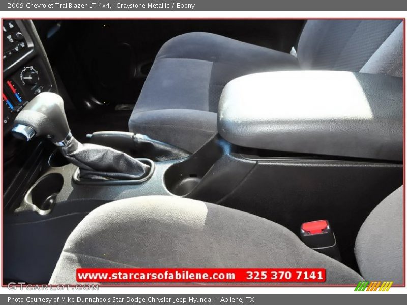 Graystone Metallic / Ebony 2009 Chevrolet TrailBlazer LT 4x4