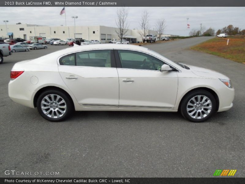 White Diamond Tricoat / Cashmere 2013 Buick LaCrosse FWD