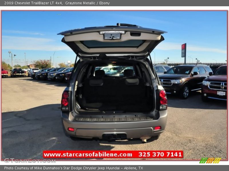 Graystone Metallic / Ebony 2009 Chevrolet TrailBlazer LT 4x4