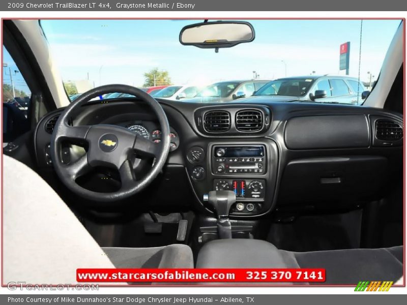 Graystone Metallic / Ebony 2009 Chevrolet TrailBlazer LT 4x4