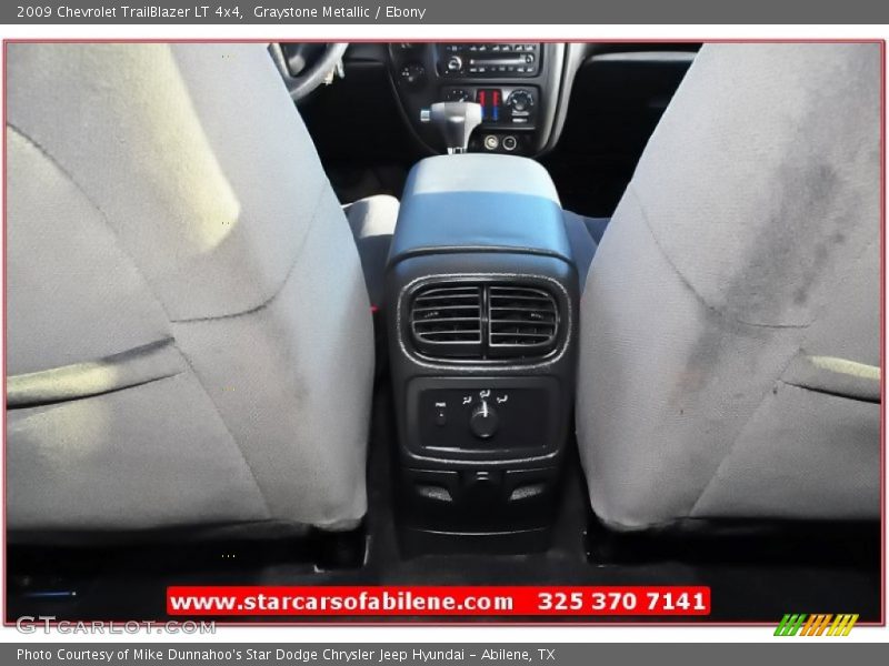 Graystone Metallic / Ebony 2009 Chevrolet TrailBlazer LT 4x4