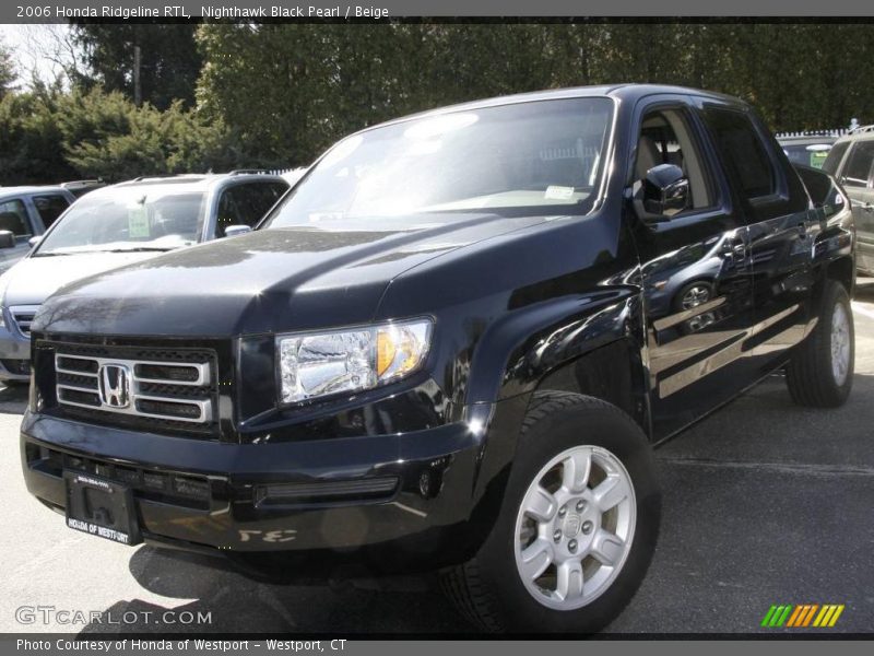 Nighthawk Black Pearl / Beige 2006 Honda Ridgeline RTL