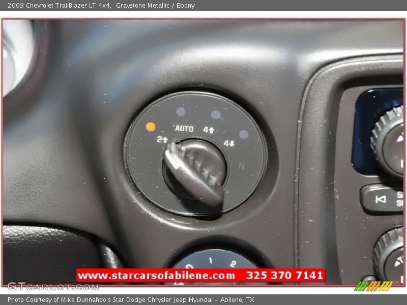 Graystone Metallic / Ebony 2009 Chevrolet TrailBlazer LT 4x4