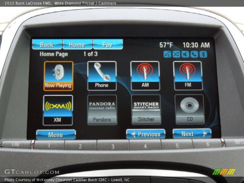White Diamond Tricoat / Cashmere 2013 Buick LaCrosse FWD