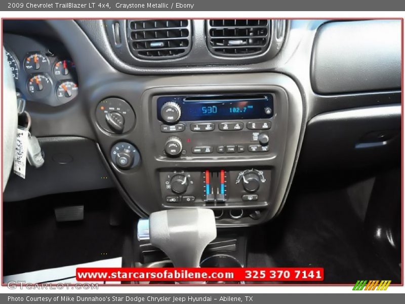 Graystone Metallic / Ebony 2009 Chevrolet TrailBlazer LT 4x4