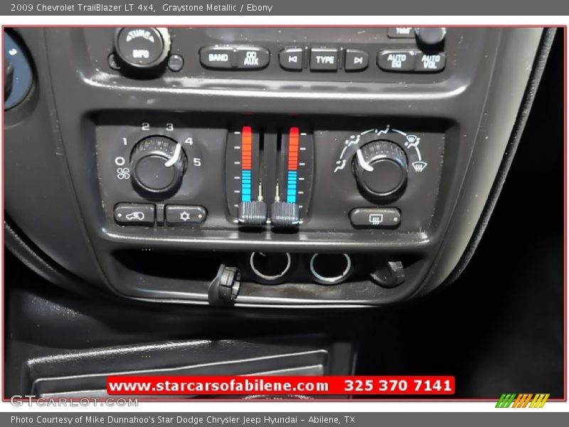 Graystone Metallic / Ebony 2009 Chevrolet TrailBlazer LT 4x4