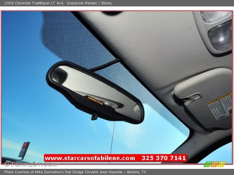 Graystone Metallic / Ebony 2009 Chevrolet TrailBlazer LT 4x4
