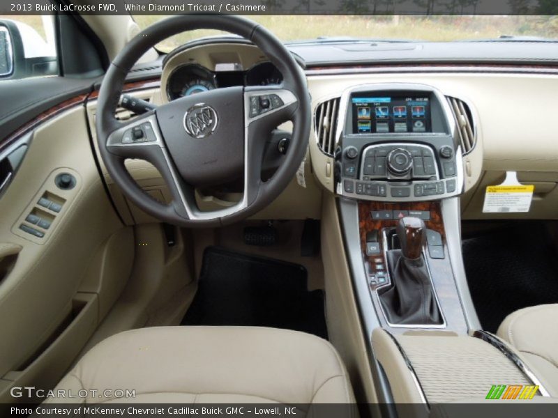 White Diamond Tricoat / Cashmere 2013 Buick LaCrosse FWD