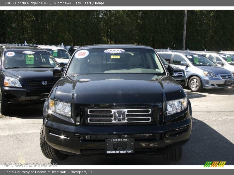 Nighthawk Black Pearl / Beige 2006 Honda Ridgeline RTL