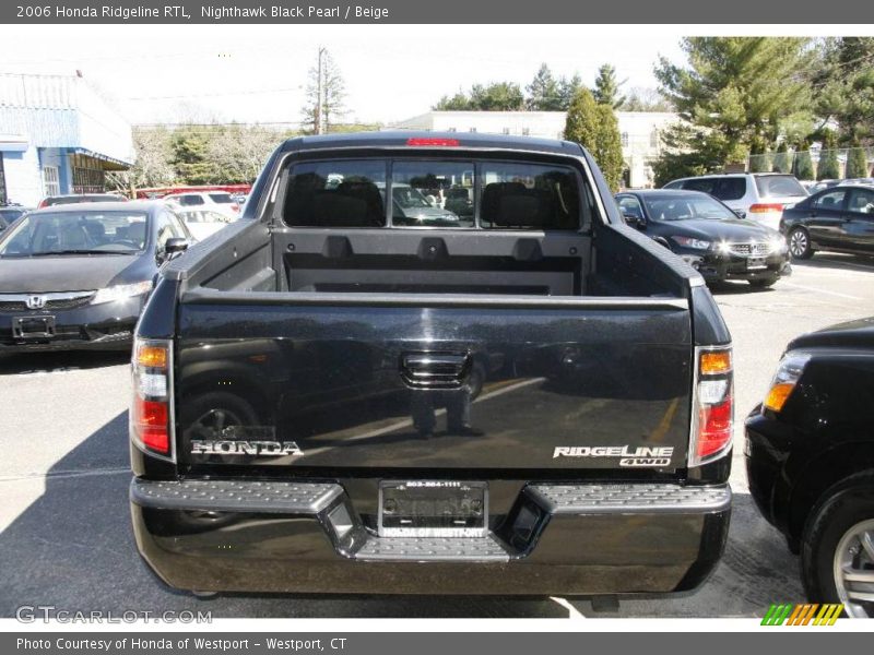 Nighthawk Black Pearl / Beige 2006 Honda Ridgeline RTL