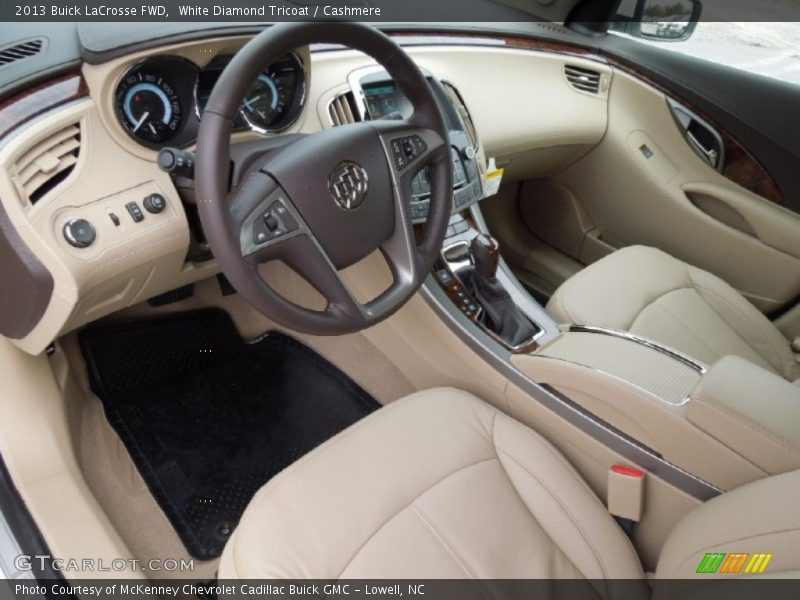 White Diamond Tricoat / Cashmere 2013 Buick LaCrosse FWD