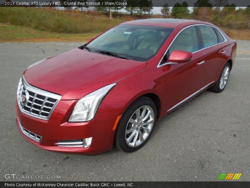 Crystal Red Tintcoat / Shale/Cocoa 2013 Cadillac XTS Luxury FWD