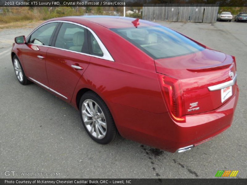 Crystal Red Tintcoat / Shale/Cocoa 2013 Cadillac XTS Luxury FWD