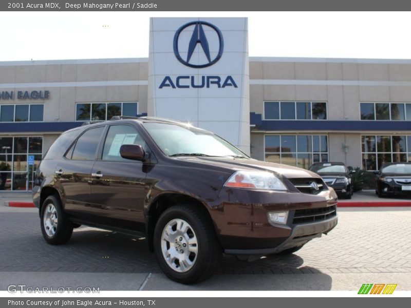 Deep Mahogany Pearl / Saddle 2001 Acura MDX