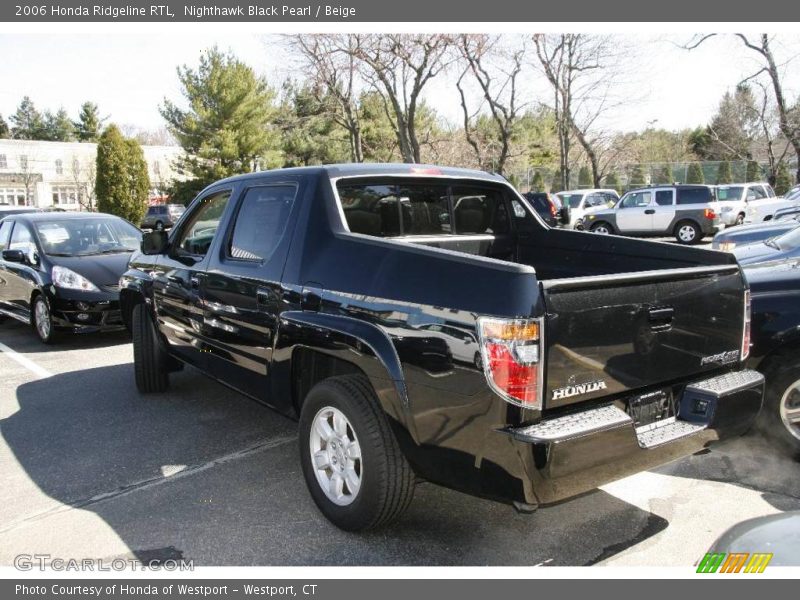 Nighthawk Black Pearl / Beige 2006 Honda Ridgeline RTL