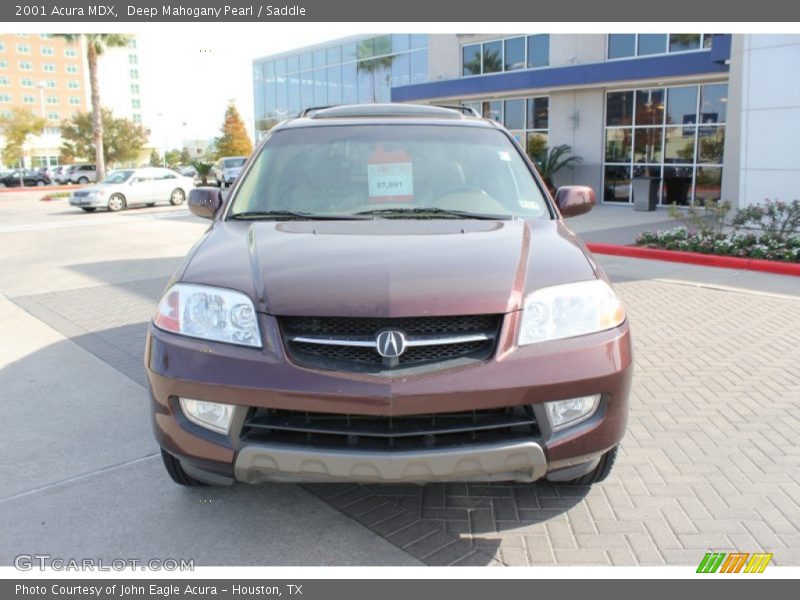 Deep Mahogany Pearl / Saddle 2001 Acura MDX