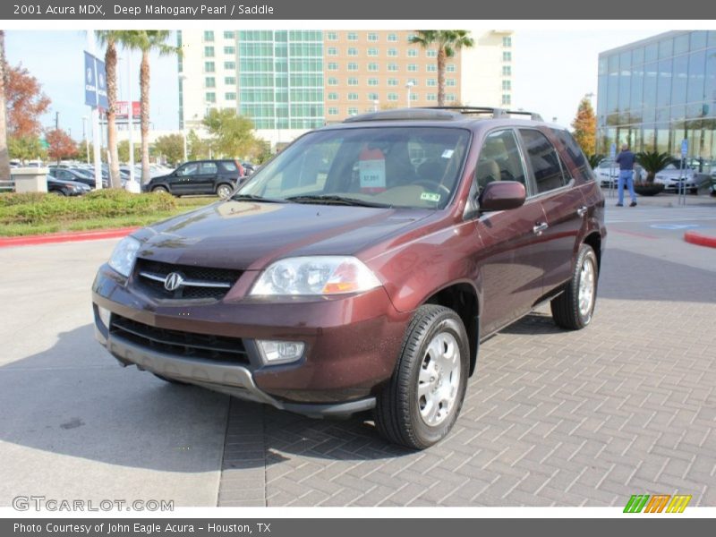 Deep Mahogany Pearl / Saddle 2001 Acura MDX