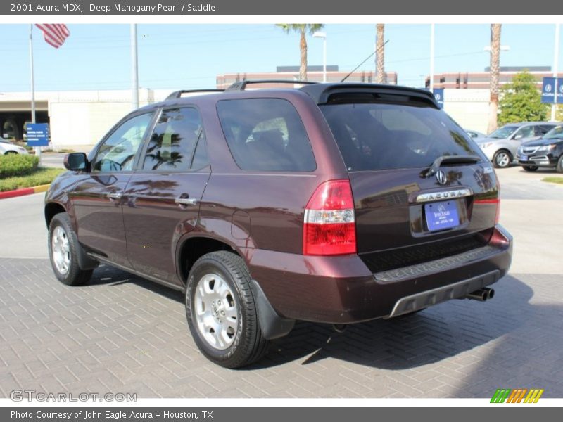 Deep Mahogany Pearl / Saddle 2001 Acura MDX
