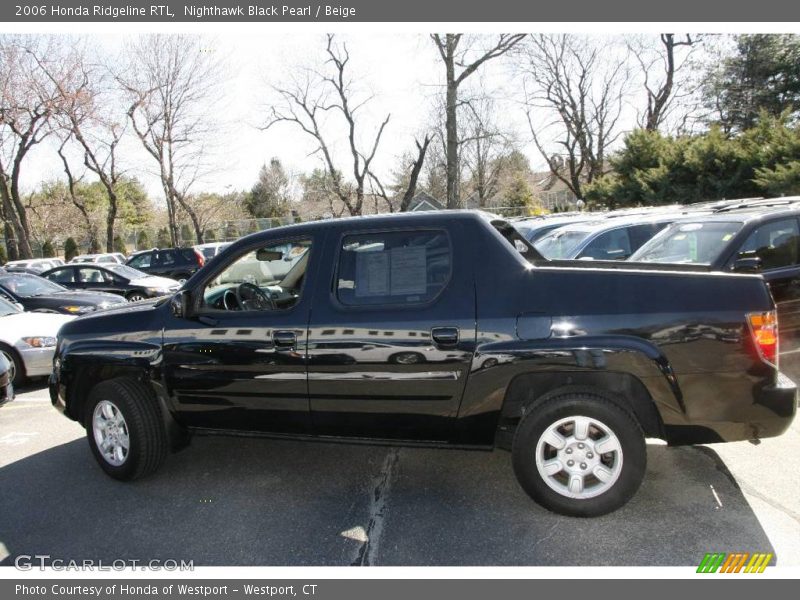 Nighthawk Black Pearl / Beige 2006 Honda Ridgeline RTL