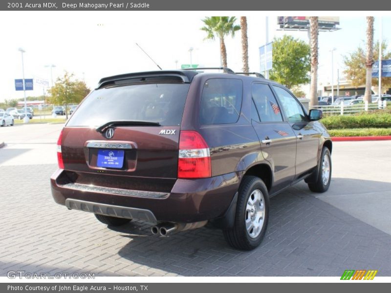 Deep Mahogany Pearl / Saddle 2001 Acura MDX