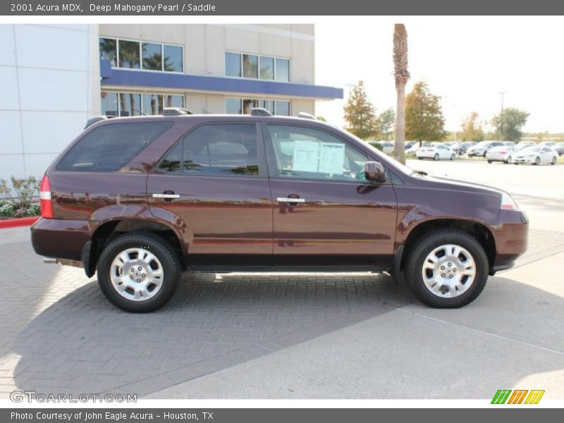 Deep Mahogany Pearl / Saddle 2001 Acura MDX