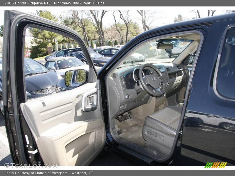 Nighthawk Black Pearl / Beige 2006 Honda Ridgeline RTL