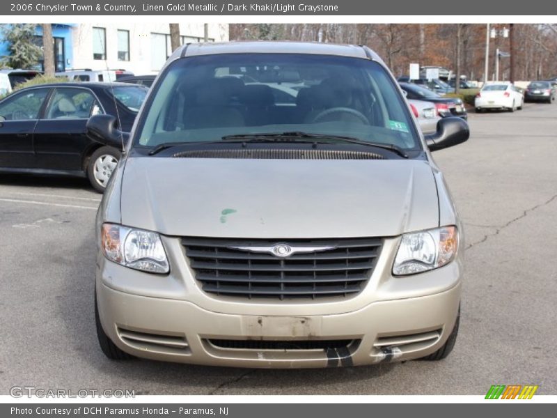 Linen Gold Metallic / Dark Khaki/Light Graystone 2006 Chrysler Town & Country
