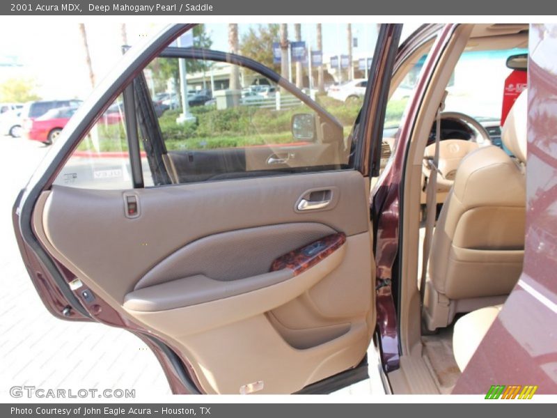 Deep Mahogany Pearl / Saddle 2001 Acura MDX