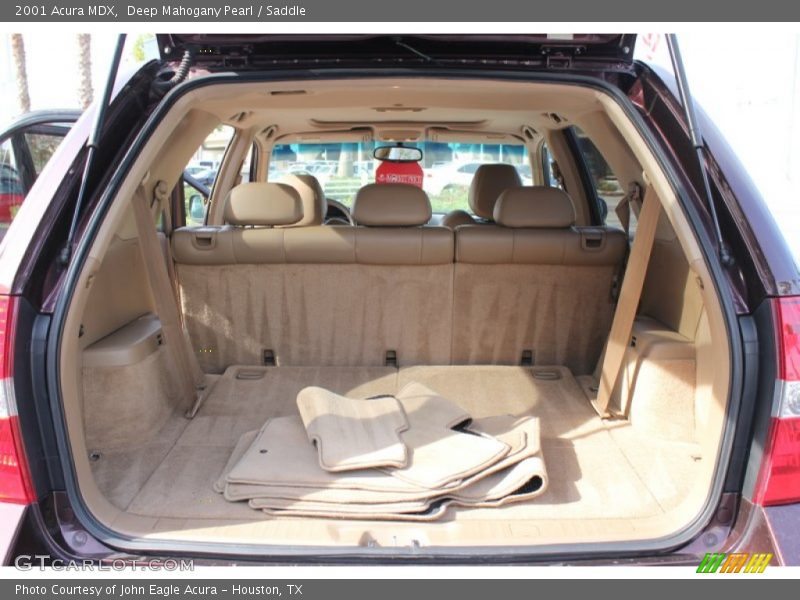 Deep Mahogany Pearl / Saddle 2001 Acura MDX