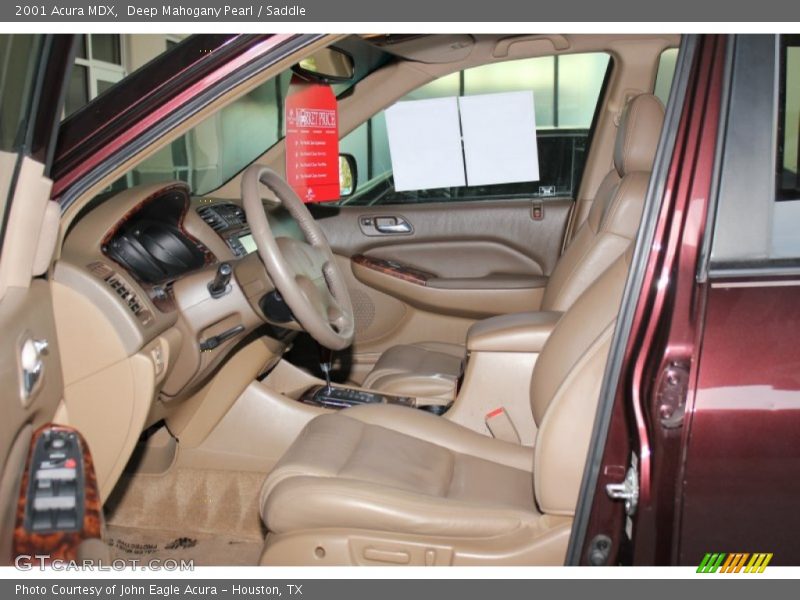 Deep Mahogany Pearl / Saddle 2001 Acura MDX
