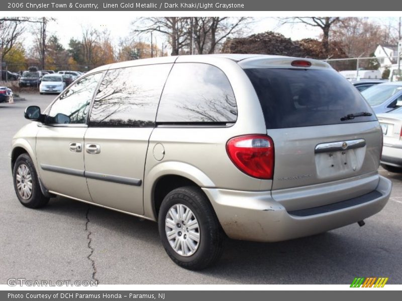 Linen Gold Metallic / Dark Khaki/Light Graystone 2006 Chrysler Town & Country
