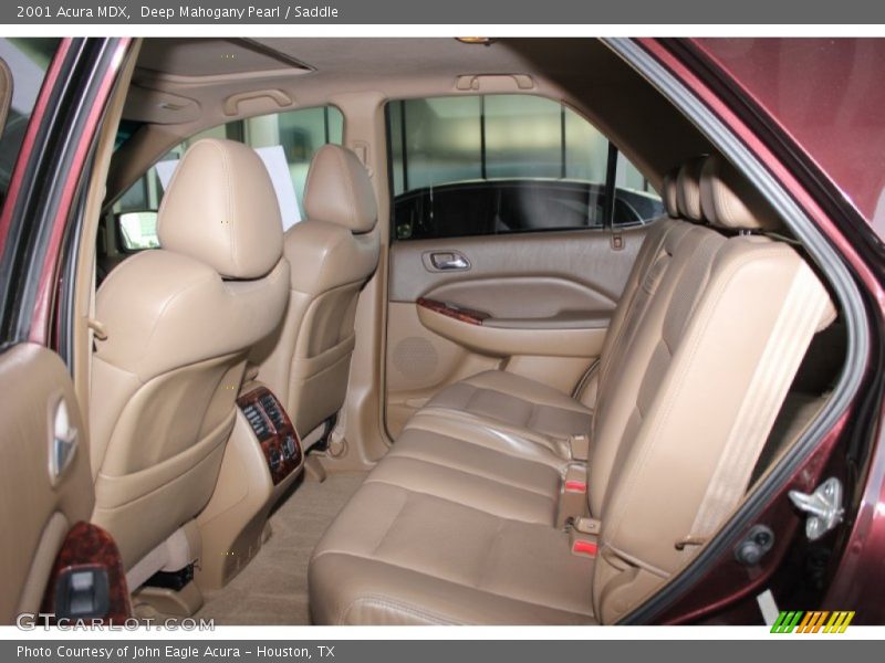Deep Mahogany Pearl / Saddle 2001 Acura MDX