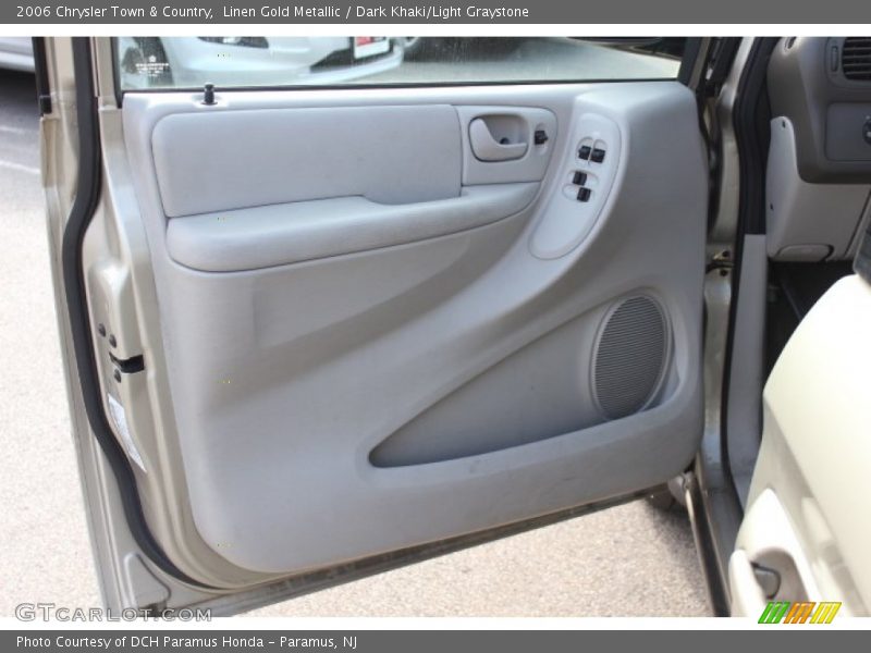 Linen Gold Metallic / Dark Khaki/Light Graystone 2006 Chrysler Town & Country